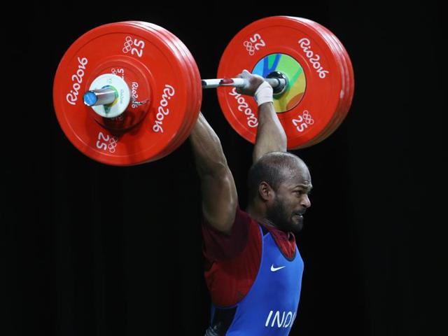 Satish Sivalingam lifted a total of 329 kg but was not close to the best lift of 346 kg in his group. (Getty Images) Satish Sivalingam lifted a total of 329 kg but was not close to the best lift of 346 kg in his group. (Getty Images)