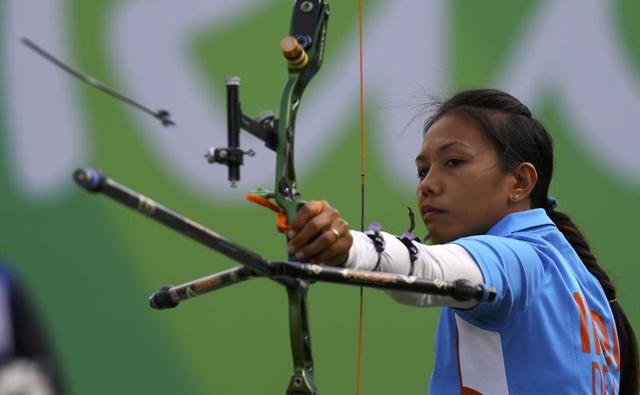 Bombayla Devi lost to Alejandra Valencia of Mexico 102-104 (26-28, 26-23, 27-28, 23-25). (REUTERS)