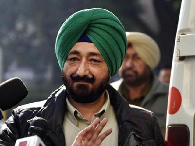 Former Gurdaspur superintendent of police Salwinder Singh(HT File Photo)