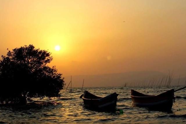 Talawe wetlands is a great sunset spot. (Picture Courtesy: Shantenu Tilwankar)