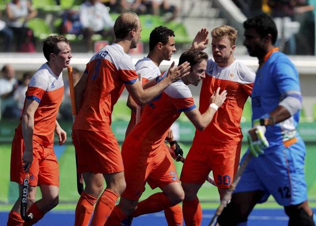 The men’s hockey team reached the quarter-finals after a gap of 36 years despite being beaten 1-2 by the Netherlands for their second loss in four Pool B games. (AP)