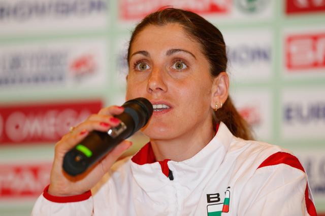 Silvia Danekova of Bulgaria. (Getty Images) Silvia Danekova of Bulgaria. (Getty Images)
