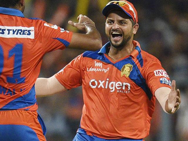 Suresh Raina (right), leading Gujarat Lions in the IPL here, has surprisingly been omitted for the two Twenty20 Internationals against West Indies to be played in Florida on August 27 and 28. (HT Photo) Suresh Raina (right), leading Gujarat Lions in the IPL here, has surprisingly been omitted for the two Twenty20 Internationals against West Indies to be played in Florida on August 27 and 28. (HT Photo)