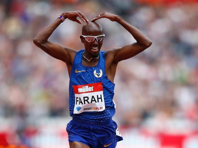 Great Britain’s Mo Farah looks set to complete the 5000m and 10,000 m double just like he did in London in 2012. (Getty Images) Great Britain’s Mo Farah looks set to complete the 5000m and 10,000 m double just like he did in London in 2012. (Getty Images)