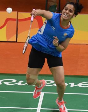 Saina Nehwal overcame some stiff resistance from local favourite Vicente Lohaynny 21-17, 21-17. (PTI)