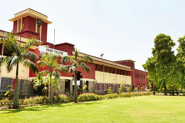 Hindu College was set up in 1899 as an alternative to St Stephen’s college t hat catered to the elite. (HT photo) Hindu College was set up in 1899 as an alternative to St Stephen’s college t hat catered to the elite. (HT photo)
