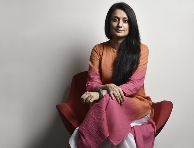 Singer-composer Sonam Kalra at the Hindustan Times office in New Delhi on August 11. (Raj K Raj/HT PHOTO) Singer-composer Sonam Kalra at the Hindustan Times office in New Delhi on August 11. (Raj K Raj/HT PHOTO)