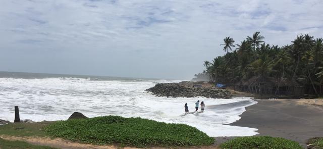 If you go to the Varkala Beach in the monsoon, you are likely to have to yourself. (Rahul Tiwari)