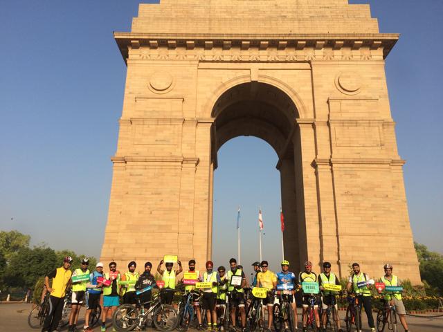 North Delhi Cyclists is a community of 2,500 members.