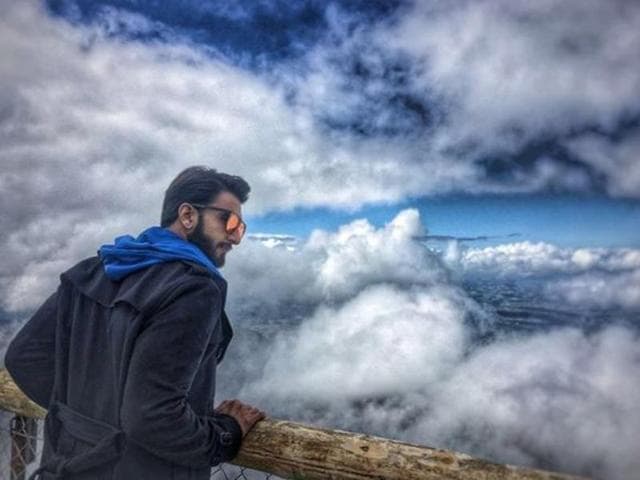 We’ve looked up Ranveer’s Instagrams to give you a taste of what the great wide world is like beyond your own four walls.(Instagram)