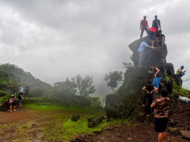 The summit at Kalavantin Durg in Panvel has a 360-degree view of Raigad district. (Pratik Chorge)