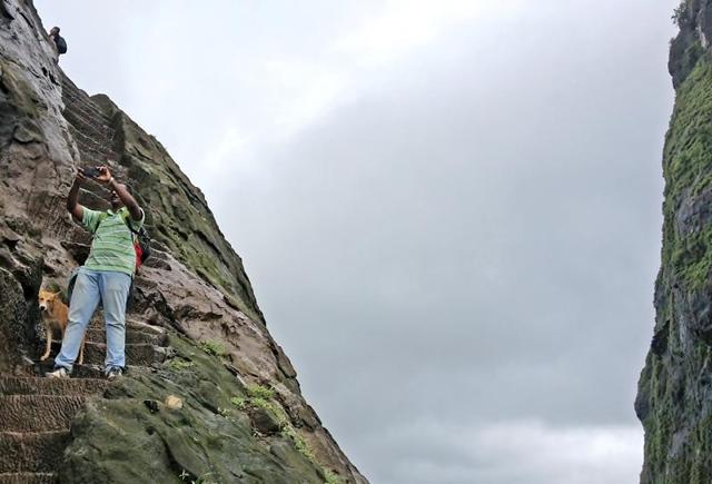 The breathtaking view that the trek at Kalavantin Durg offers is unparalleled. (Pratik Chorge)