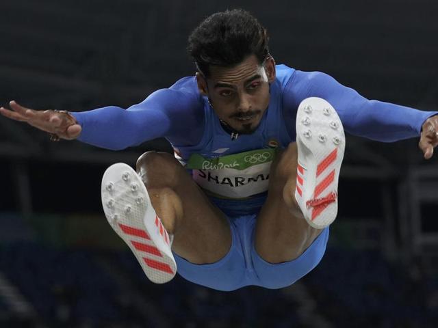 Ankit Sharma finished 12th after registering a jump of 7.67 metre of the men’s long jump qualifying round. (REUTERS photo)