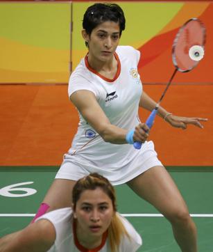 Jwala Gutta and Ashwini Ponnappa have had difficult matches in their group so far. (REUTERS)