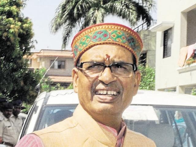 Chief Minister Shivraj Singh Chouhan said MP had implemented a single window policy, and assured the investors of a hassle-free investment climate.(hankar Mourya/HT file)