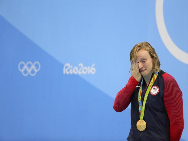 Ledecky rarely shows her emotions, maintaining the sort of even keel that works so well in the pool. On the medal stand, though, she finally broke down in tears. She’s only 19, after all. (NYT)