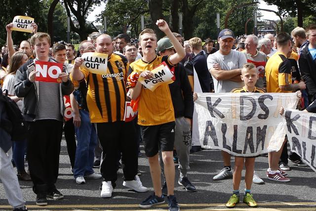 These fans, however, do not feel Allam is right. They want him out. (REUTERS) These fans, however, do not feel Allam is right. They want him out. (REUTERS)