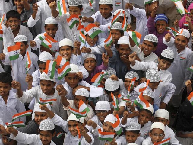 Students of a madrasa at Andheri in Mumbai. (Vijayanand Gupta/ht photo) Students of a madrasa at Andheri in Mumbai. (Vijayanand Gupta/ht photo)