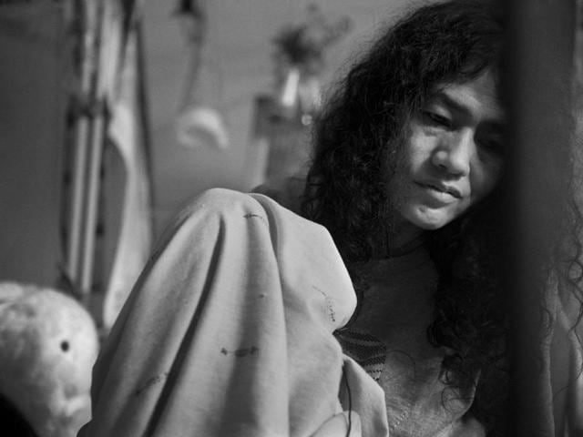 It was outside this hospital room that Sharmila ended her hunger strike on Tuesday afternoon with a lick of honey. Sharmila has been demanding that the Armed Forces Special Powers Act (AFSPA) in Manipur be repealed. (Saumya Khandelwal/HT PHOTO) It was outside this hospital room that Sharmila ended her hunger strike on Tuesday afternoon with a lick of honey. Sharmila has been demanding that the Armed Forces Special Powers Act (AFSPA) in Manipur be repealed. (Saumya Khandelwal/HT PHOTO)