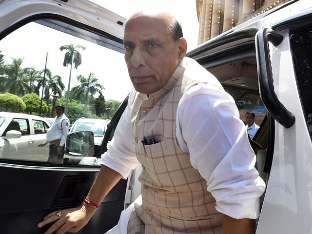 Home minister Rajnath Singh said the Centre was working on the NIA proposal that gives legal protection to undercover agents infiltrating a terrorist organisation for information. In USA and UK, such undercover operators are provided legal protection. (AFP File Photo) Home minister Rajnath Singh said the Centre was working on the NIA proposal that gives legal protection to undercover agents infiltrating a terrorist organisation for information. In USA and UK, such undercover operators are provided legal protection. (AFP File Photo)
