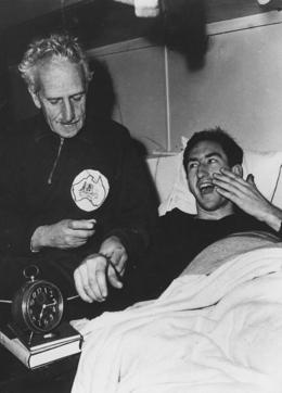 Percy Cerutty took Herb Elliott under his wings when he was 18. (Getty Images) Percy Cerutty took Herb Elliott under his wings when he was 18. (Getty Images)