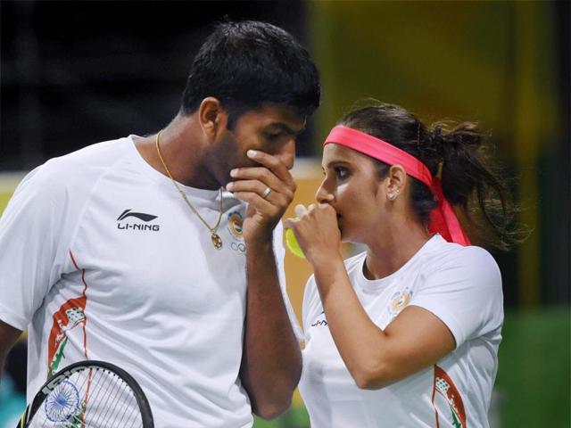 The 6-4, 6-4 win over the Andy Murray will make the Indian pair one of the favourites in the mixed doubles event. (PTI Photo)