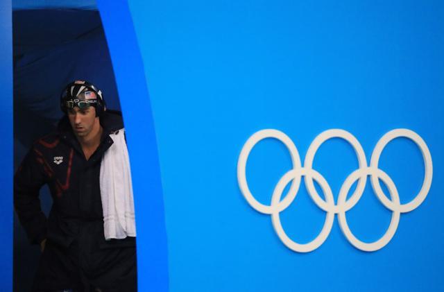 Michael Phelps of the USA competes. (REUTERS) Michael Phelps of the USA competes. (REUTERS)
