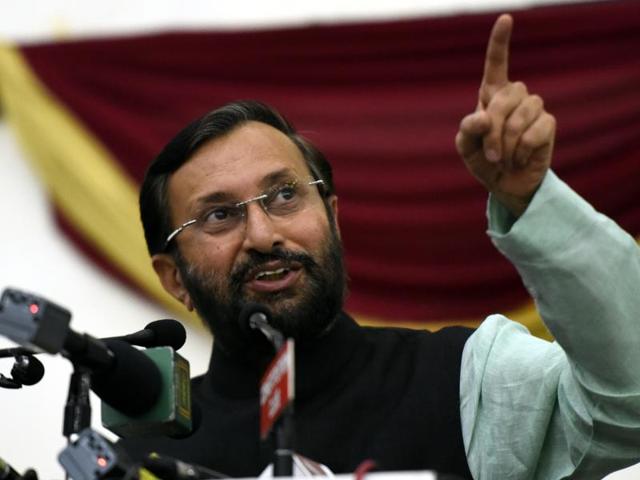 HRD Minister Prakash Javadekar says new education policy would focus on accountability and research and innovation in addition to quantity, quality and equity. (Sonu Mehta/ HT file) HRD Minister Prakash Javadekar says new education policy would focus on accountability and research and innovation in addition to quantity, quality and equity. (Sonu Mehta/ HT file)