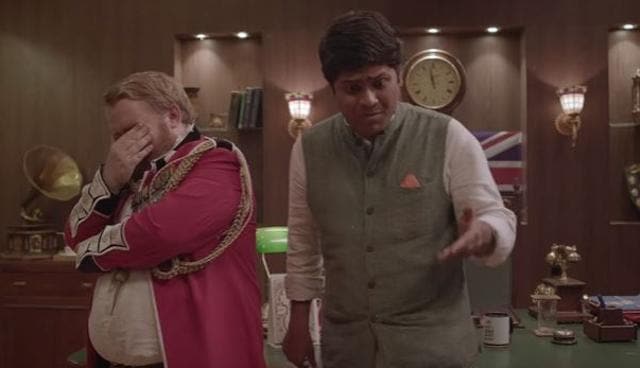 In the The Day India Resigned video, Utsav Chakraborty played India, while Britain was played by Nick Pillow. (YouTube)