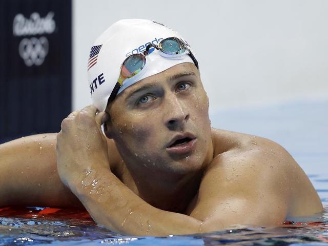 Four American swimmers, including six-time gold medallist Ryan Lochte, were held up at gunpoint early Sunday morning.(AP File Photo)