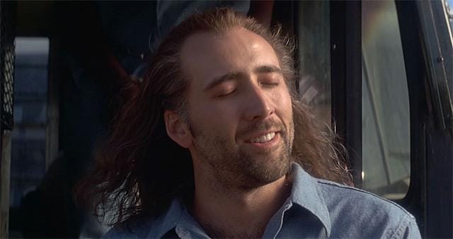 Nicholas Cage in Con Air. Nicholas Cage in Con Air.