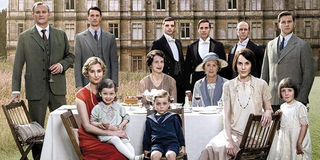 The cast of Downton Abbey. The cast of Downton Abbey.
