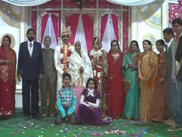 Shrivastava Family during a family function in Gwalior. (Praveen Bajpai/ HT photo) Shrivastava Family during a family function in Gwalior. (Praveen Bajpai/ HT photo)