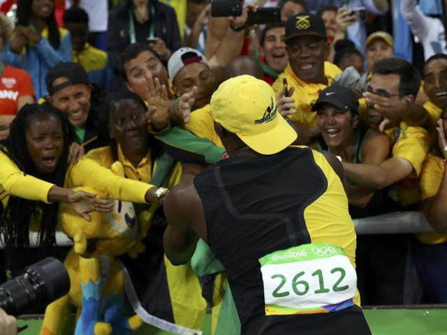 The world adores Bolt, while the Jamaican fans worship him. (REUTERS photo)