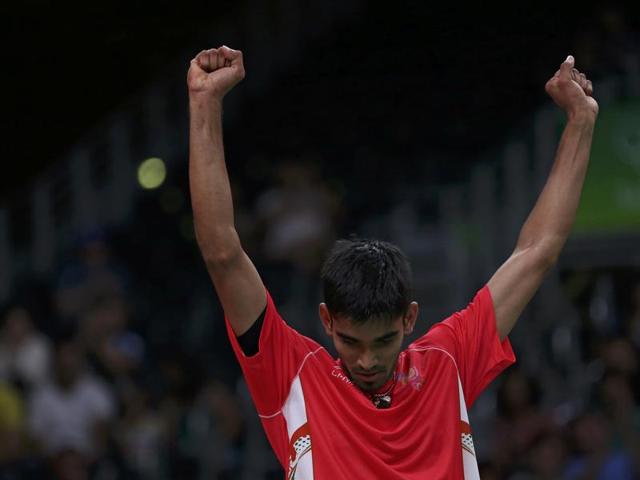 Srikanth will take on reigning Olympic champion Lin Dan in the quarterfinals. (REUTERS) Srikanth will take on reigning Olympic champion Lin Dan in the quarterfinals. (REUTERS)