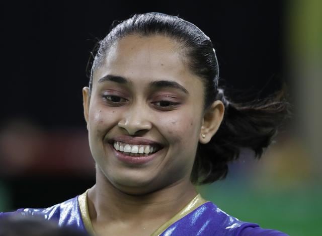 Dipa Karmakar finished fourth at the women’s vault final in Rio de Janeiro on Sunday, becoming the first Indian gymnast to achieve the feat.(REUTERS) Dipa Karmakar finished fourth at the women’s vault final in Rio de Janeiro on Sunday, becoming the first Indian gymnast to achieve the feat.(REUTERS)