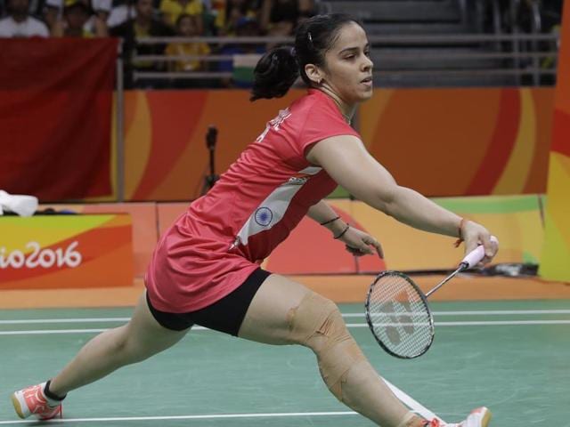 India's Saina Nehwal was defeated by Ukraine's Maria Ulitina. (AP Photo) India's Saina Nehwal was defeated by Ukraine's Maria Ulitina. (AP Photo)