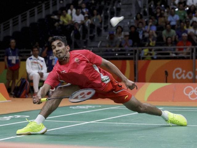 Srikanth Kidambi defeated Sweden's Henri Hurskainen in straight games. (AP) Srikanth Kidambi defeated Sweden's Henri Hurskainen in straight games. (AP)