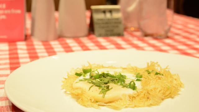 Salli per edu at Pondicherry Cafe, Sofitel, Mumbai