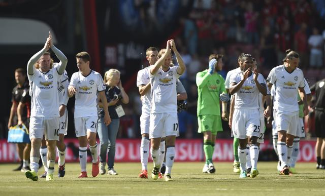 Manchester United got Jose Mourinho’s reign at the club off to a winning start with a win over Bournemouth. (REUTERS) Manchester United got Jose Mourinho’s reign at the club off to a winning start with a win over Bournemouth. (REUTERS)