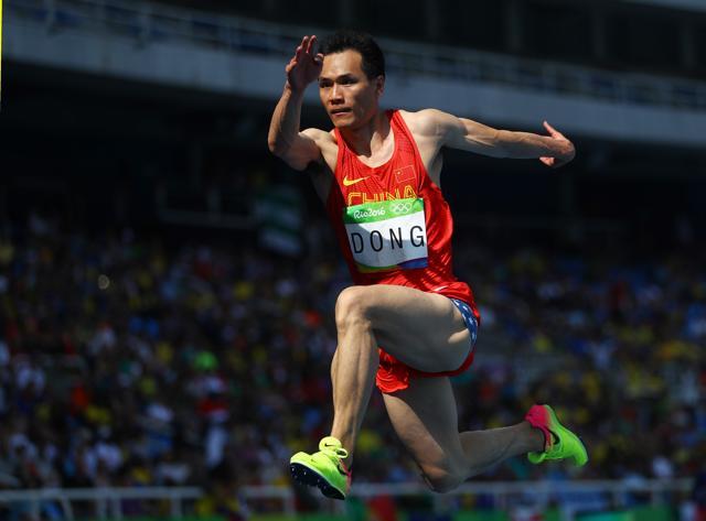China’s Dong Bin competes. (REUTERS) China’s Dong Bin competes. (REUTERS)