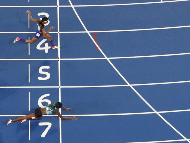 A different camera angle shows Miller’s fears were not baseless. (REUTERS) A different camera angle shows Miller’s fears were not baseless. (REUTERS)
