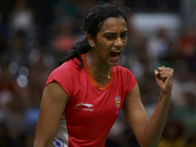 P.V. Sindhu (IND) of India in action during Rio Olympics. (Reuters Photo) P.V. Sindhu (IND) of India in action during Rio Olympics. (Reuters Photo)