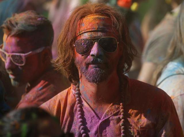 In Hindu mythology, Krishna played Holi with Radha and her friends. The festival in India and Nepal has a religious tone as well as a fun quotient, the Mediterranean version is a purely festive affair that attracted many tourists.  (REUTERS) 