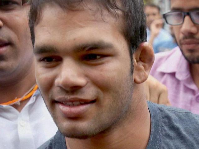 Wrestler Narsingh Yadav, who tested positive, had earlier got a reprieve from the National Anti-Doping Agency, which accepted his claim of conspiracy.(Gurinder Osan/HT PHOTO)