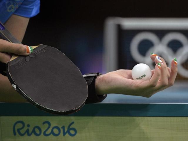 Indian table tennis player Manika Batra is ready to serve — and look good while doing it. (Pinterest) 
