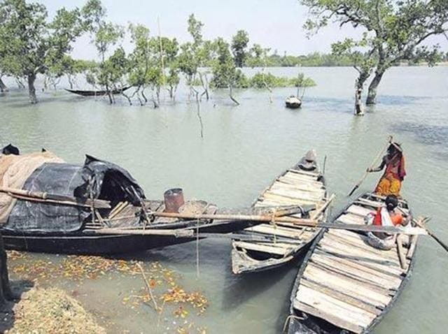 The survivors and the bodies were found near Kendo island of the Sunderbans on Tuesday, Sunderban development minister Manturam Pakhiram, who is camping in the area, said.(HT file photo for representation)