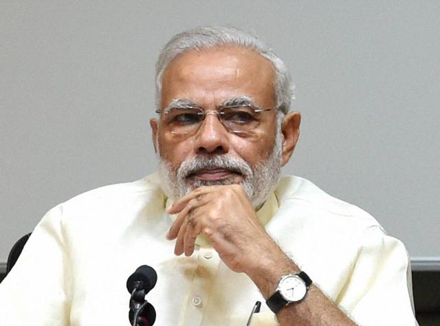 Prime Minister Narendra Modi and other leaders at an all party meeting on Kashmir, New Delhi. (PTI) Prime Minister Narendra Modi and other leaders at an all party meeting on Kashmir, New Delhi. (PTI)