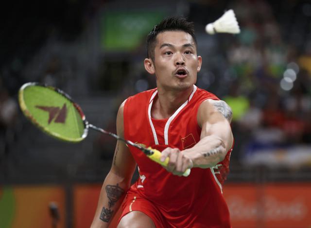 Lin Dan was utterly dominant in the first game. (REUTERS) Lin Dan was utterly dominant in the first game. (REUTERS)