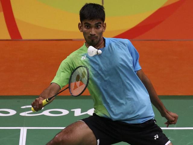 Kidambi Srikanth is just a win away from the gold medal match.(REUTERS Photo) Kidambi Srikanth is just a win away from the gold medal match.(REUTERS Photo)